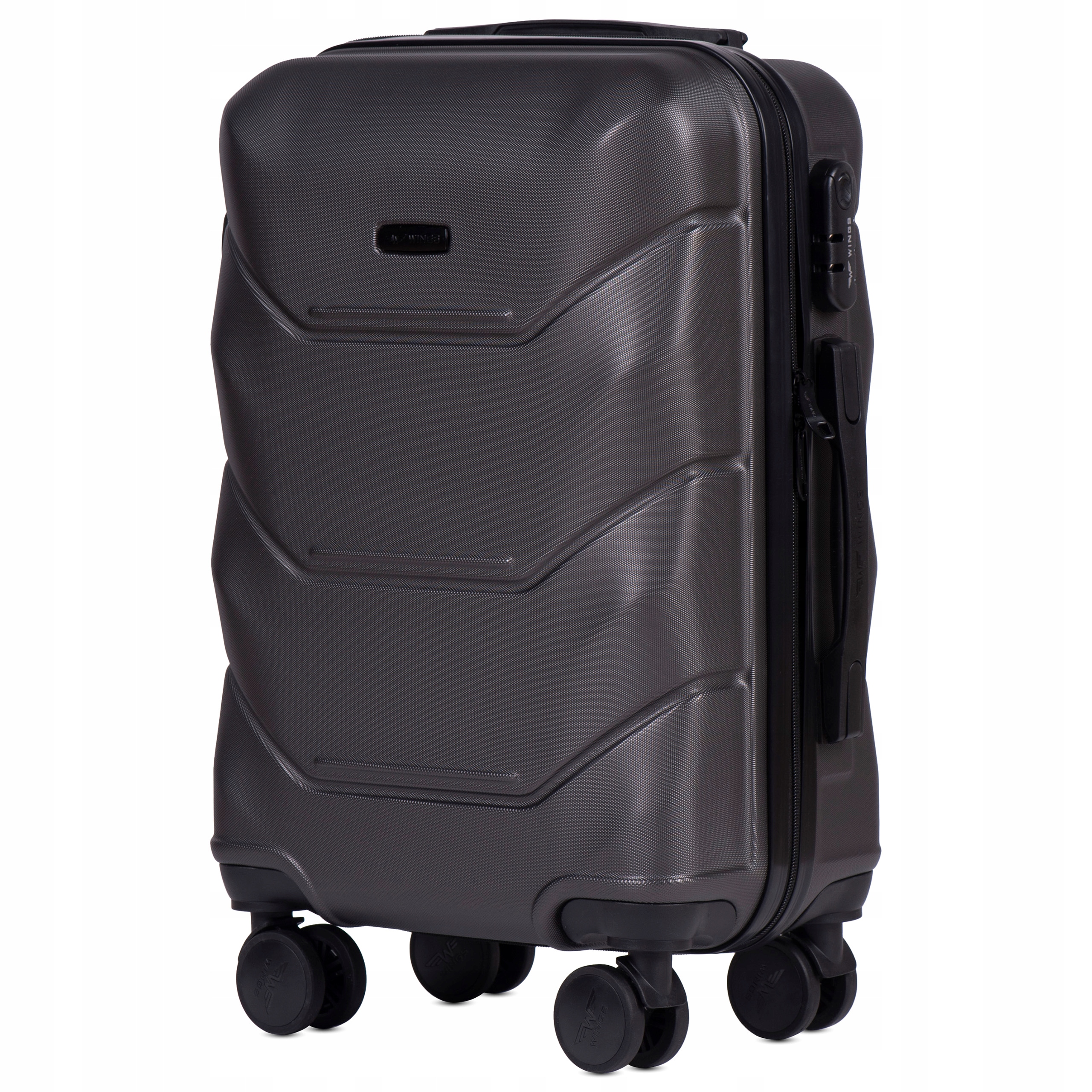 Walizka Kabinowa S Na Bagaż Podręczny 38L Wings 149 Szary