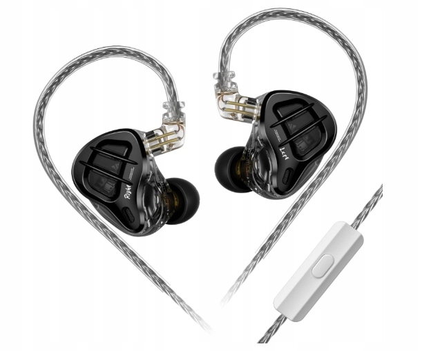 Sluchátka do uší Kazar Kz-zar konektor Usb-c Mikrofon 3,5 mm Iem