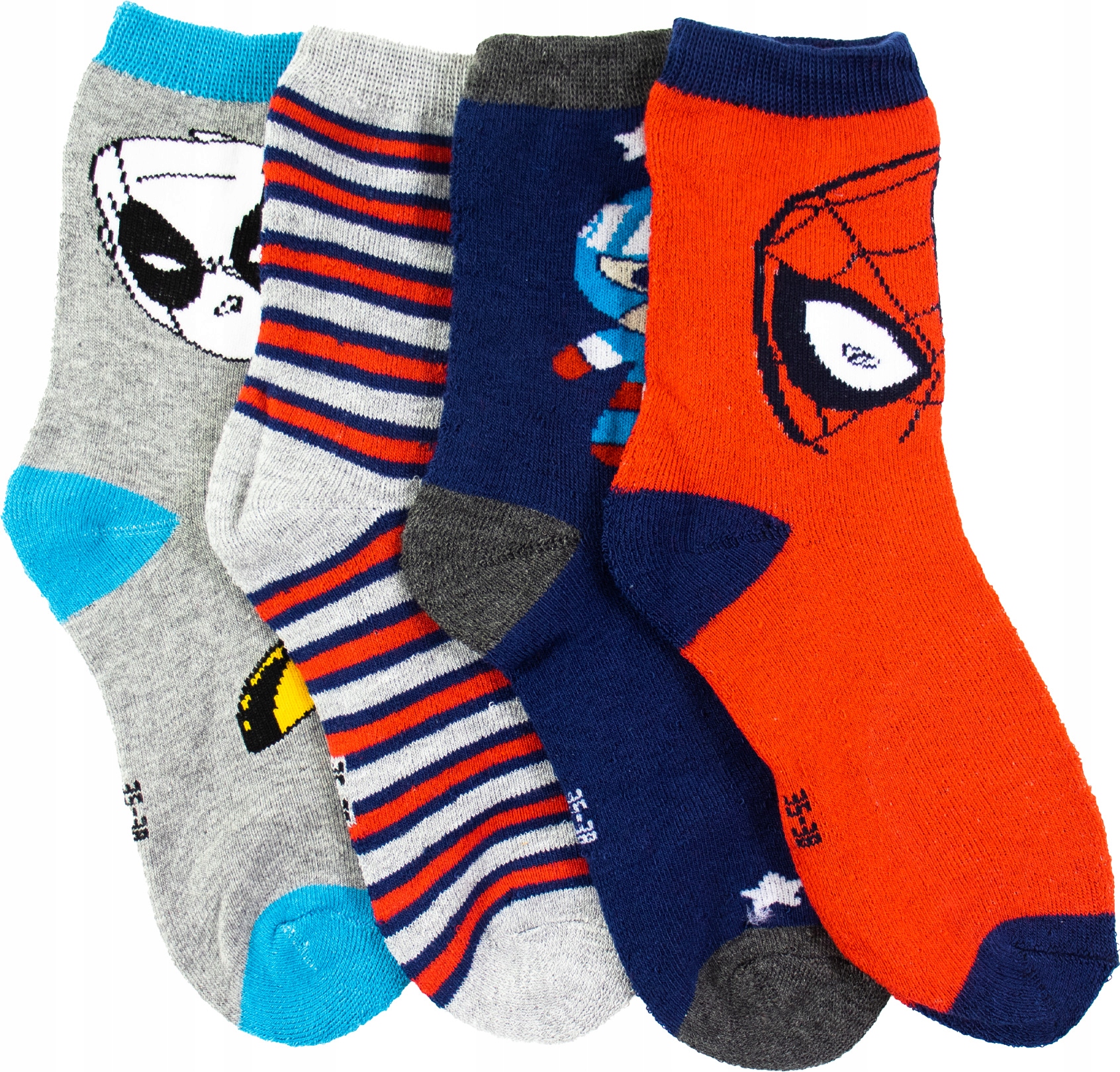 

4 x Ciepłe Skarpetki Dziecięce Termo Zimowe 23-26