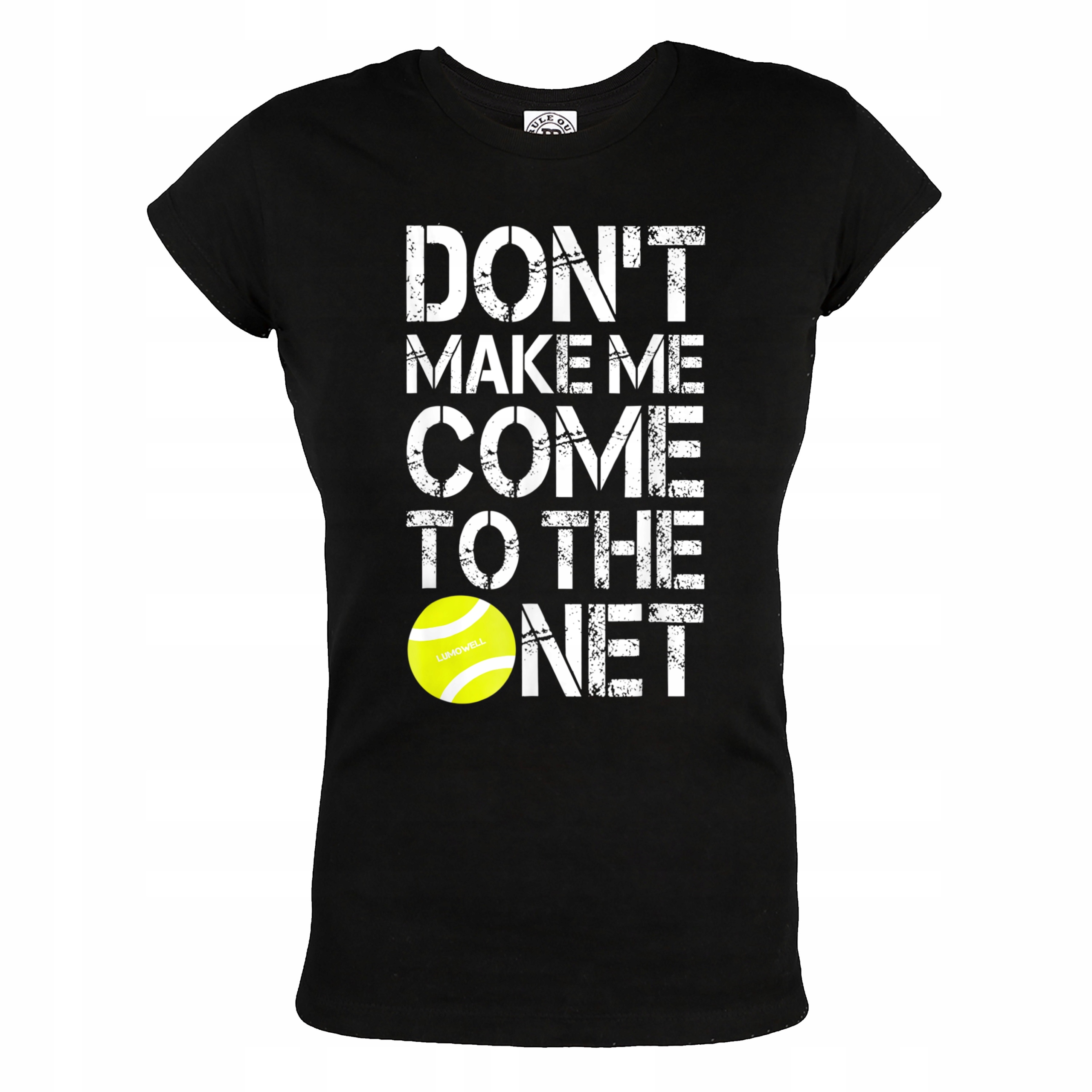 

Damska Koszulka Tenis Ziemny Come To The Net