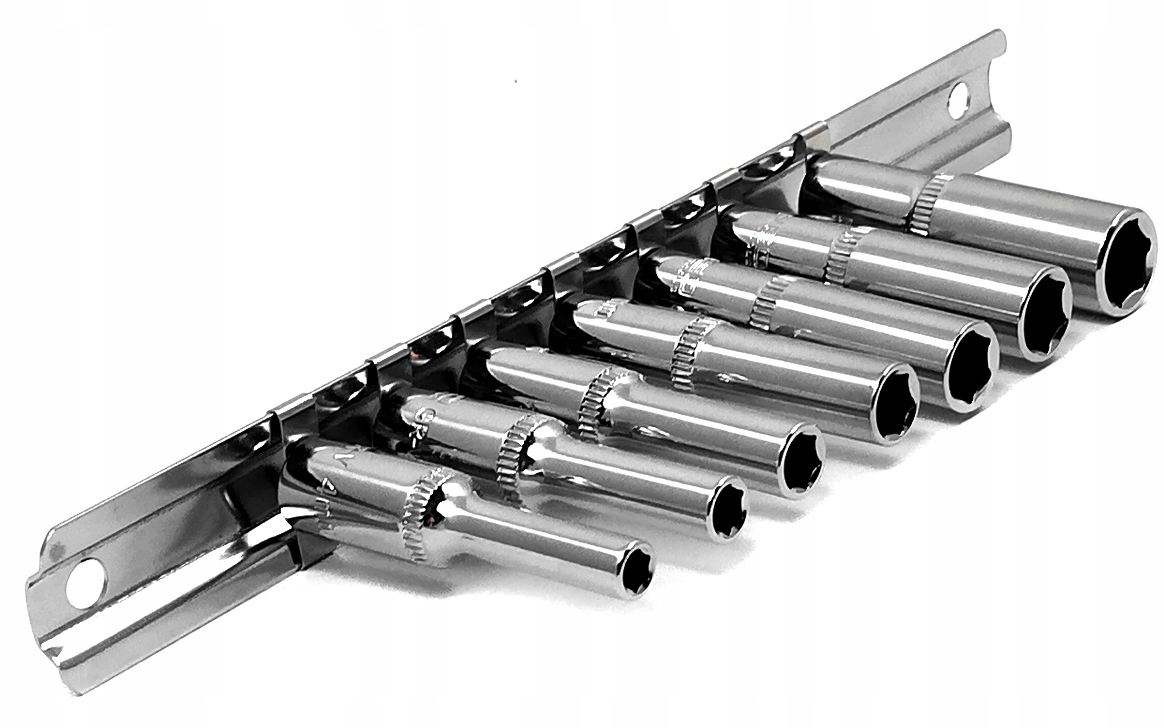 

Neo Zestaw Nasadek Nasadki Długie 1/4'' 4-10mm