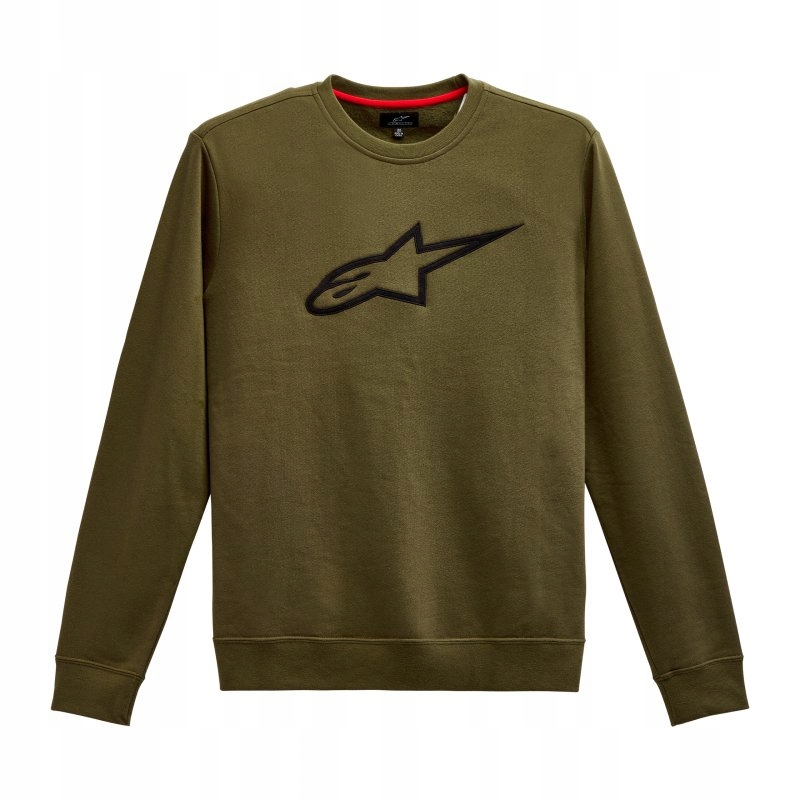 Mikina Alpinestars Ageless Crew Military Green/black XL