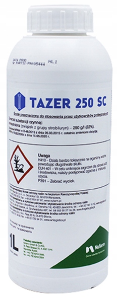 

Tazer 250SC 1L Azoksystrobina Grzybobójczy Uniwers