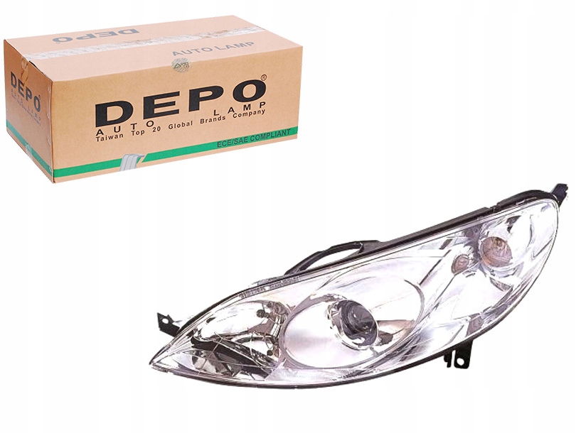 

Depo Reflektor (H1/H7 Elektryczny Z Silnikiem) Peu