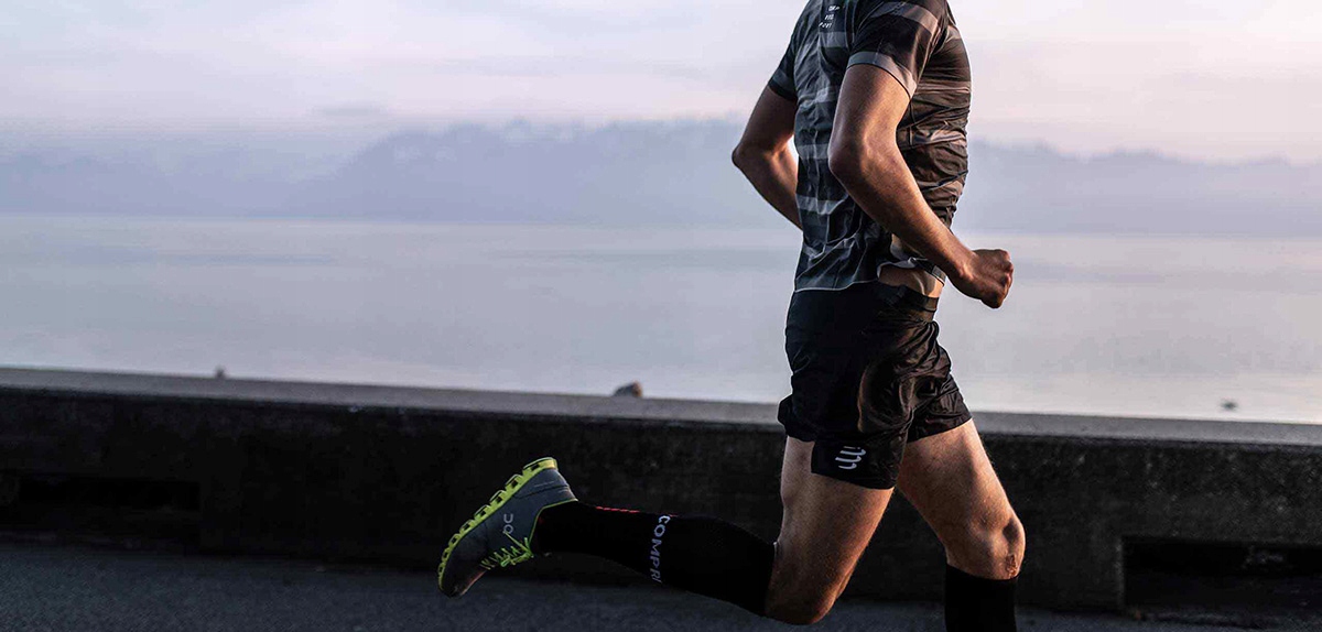 Skarpety biegowe COMPRESSPORT Full Socks Run 35-38 Kolekcja Full Socks