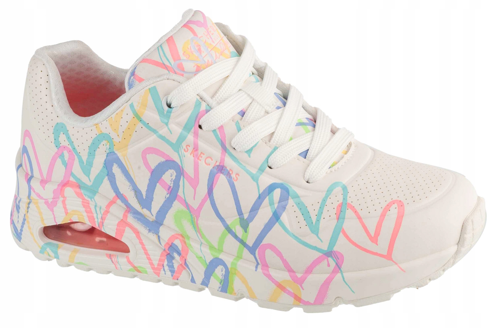 Skechers Uno-spread The Love [38] Dámské tenisky bílé