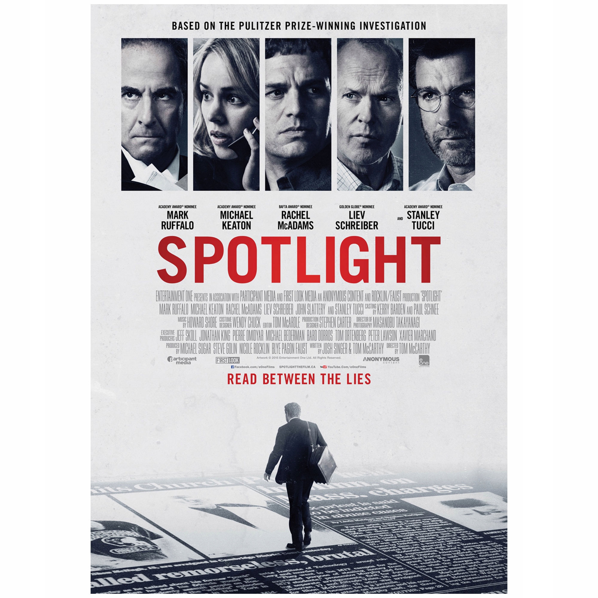 

Plakat Spotlight 2015 Film Michael Keaton