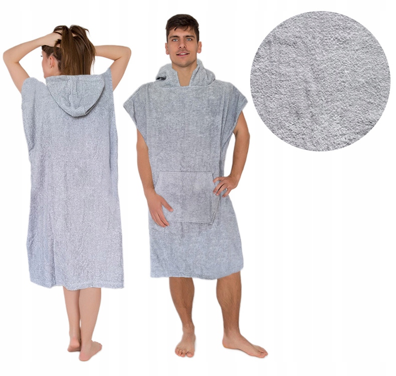 Bavlněné pončo do bazénu na pláž Pončo Morsování 100% bavlna froté