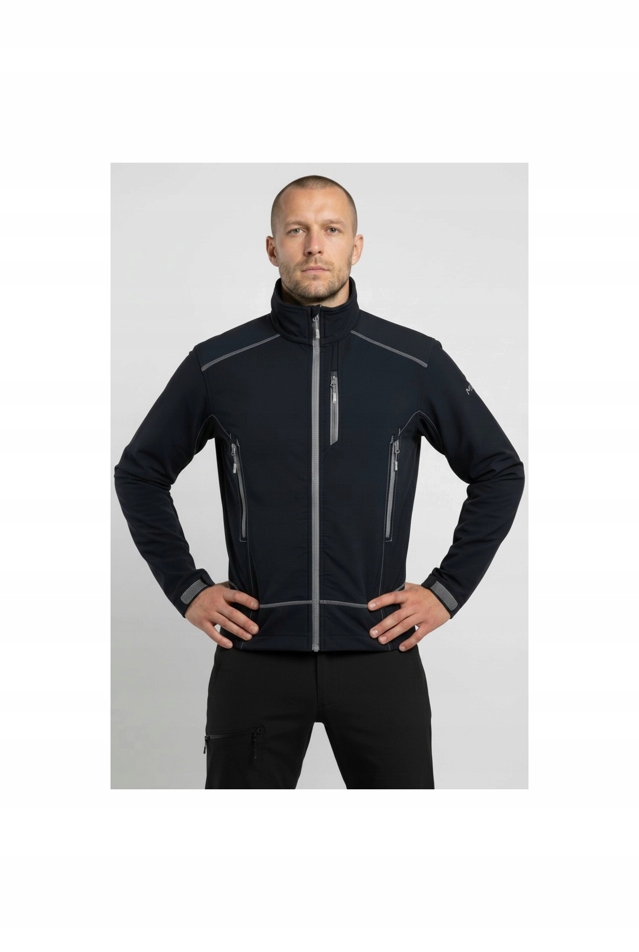 Skiturowa Kurtka/Bluza Męska Milo Danai black L