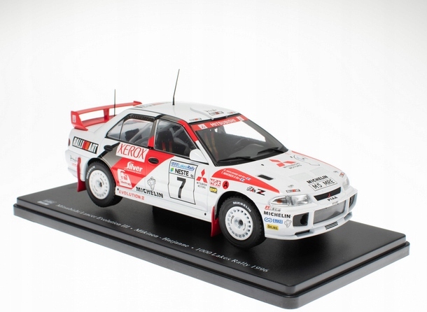 Mitsubishi Lancer Evolution III Makinen Harjanne 1000 Lakes Rally 96 1:24