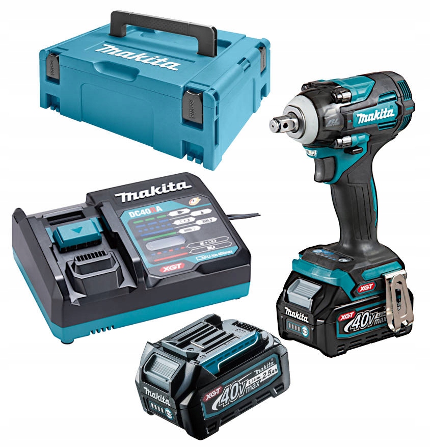 Makita Klucz Udarowy 40Vmax Xgt 350Nm 1/2" 2x2,5Ah TW004GZ MTW004GD201