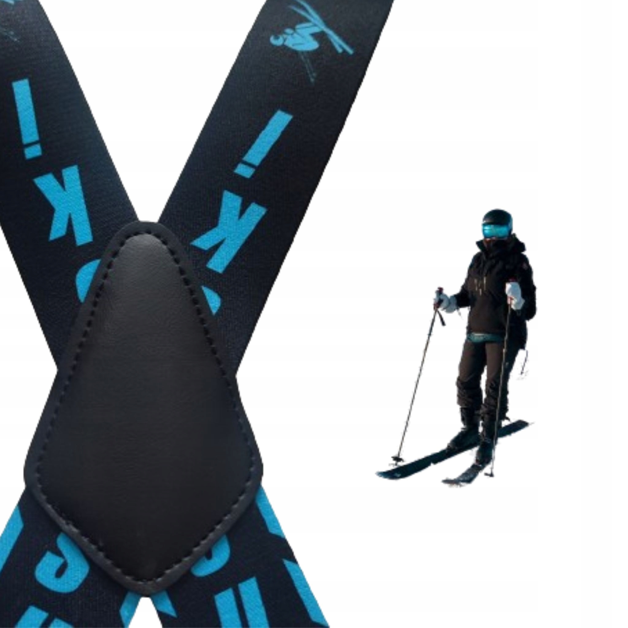 MOCNE SZEROKIE SZELKI DO SPODNI NARCIARSKICH NA NARTY SNOWBOARD