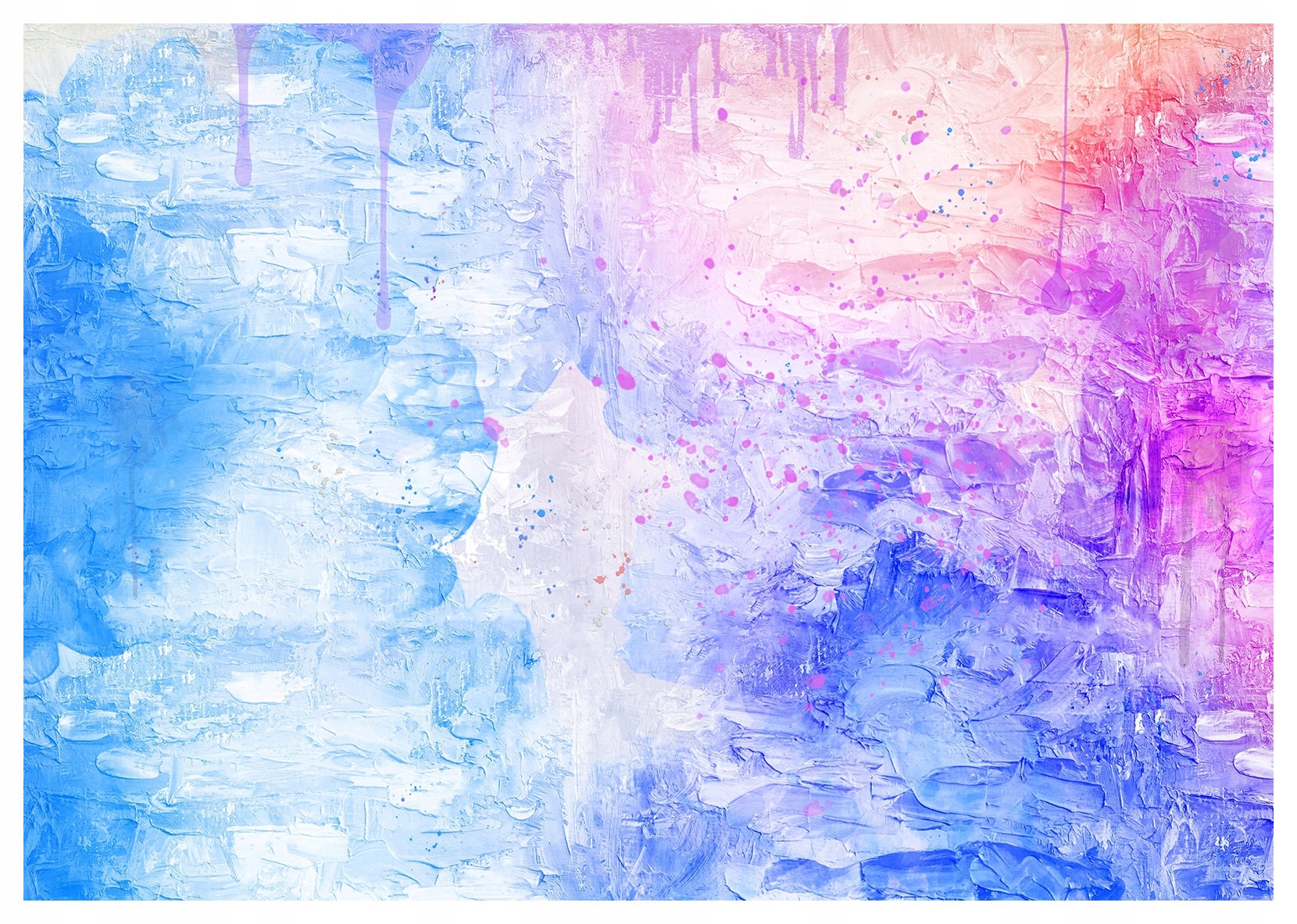 Abstraktní tapeta Barevné skvrny Formy 416x290 Abstraktní minimalismus lepidlo