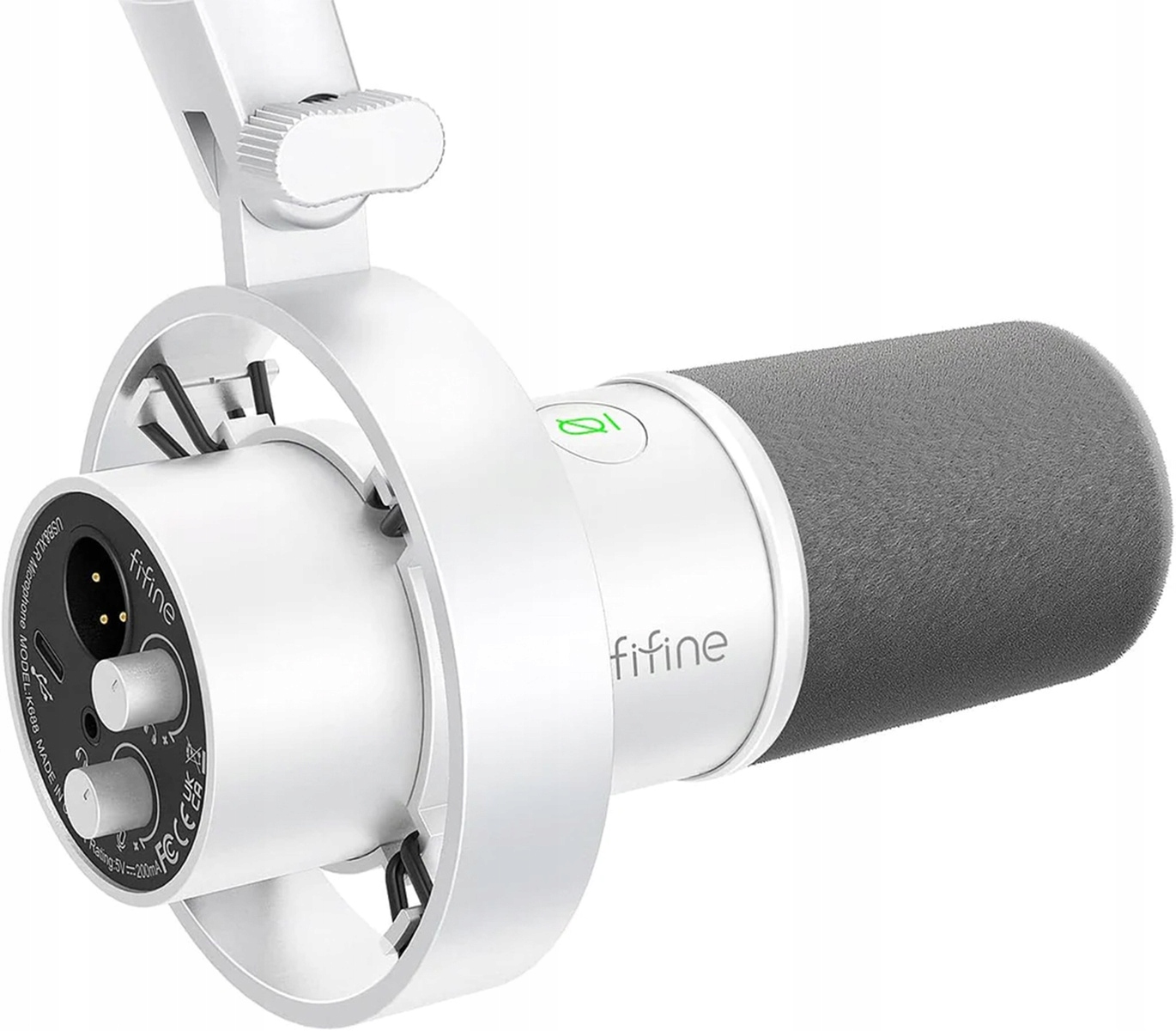 Dynamický mikrofon Fifine K688W (bílý)