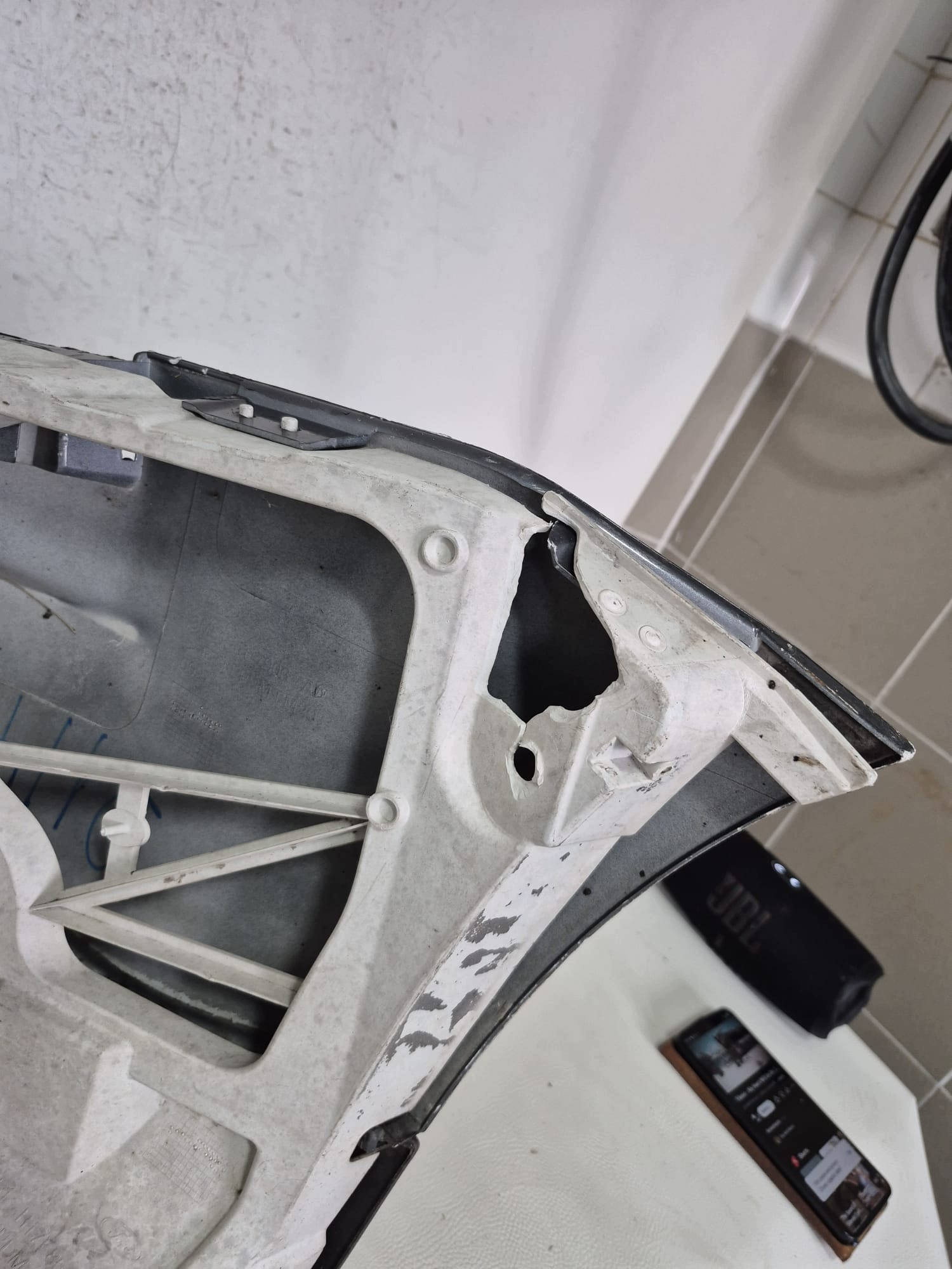 FORD C-MAX e 1 MK1 03-06 Paraurti posteriore posteriore