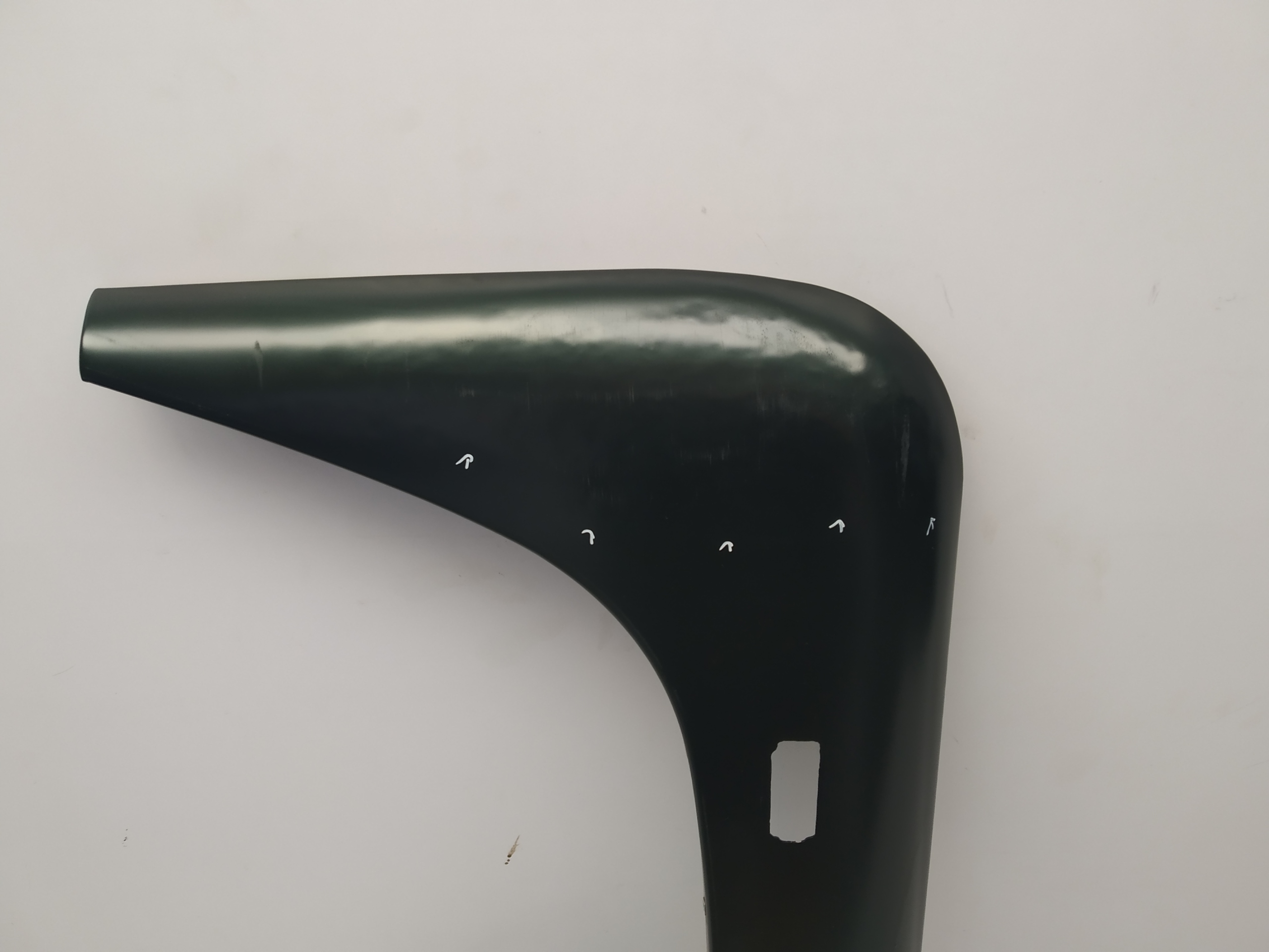 Land Rover Defender fender front left aluminium original