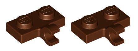 

Lego płytka zaczep 1x2 brązowa 2szt. 11476 65458 N