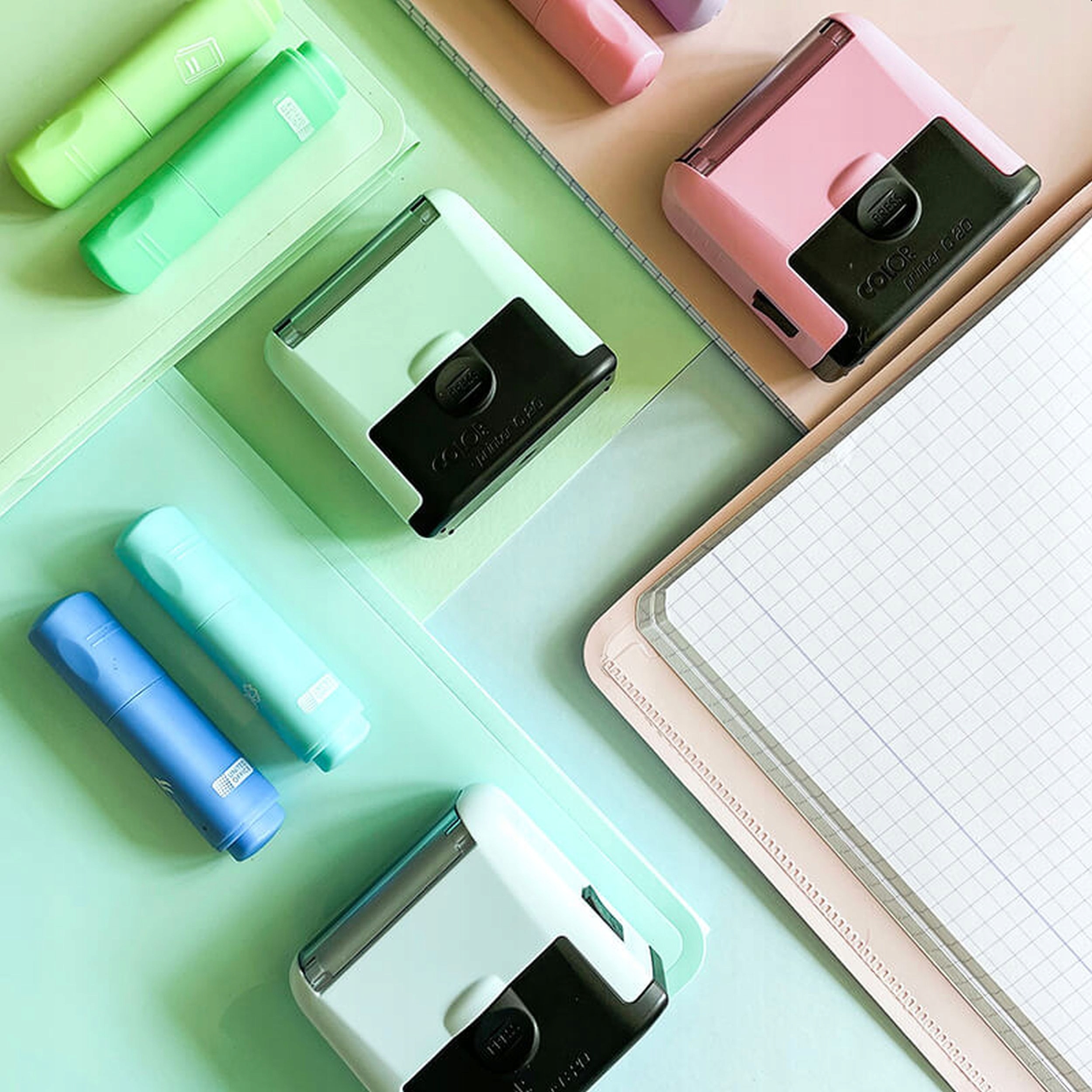 COLOP Printer Compact PRO C30 z gumką PASTELOWY NIEBIESKI Kod producenta c30 pro