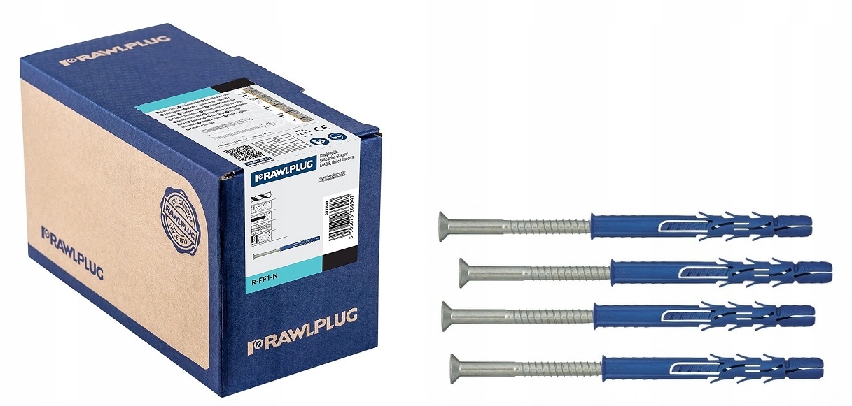 RAWLPLUG KOŁEK RAMOWY 10X120MM TORX 10 SZTUK