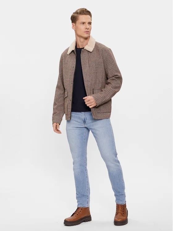 Levi's Pánské Modré Jednoduché Bavlněné Džíny S Oděrkami 36/30 7CA