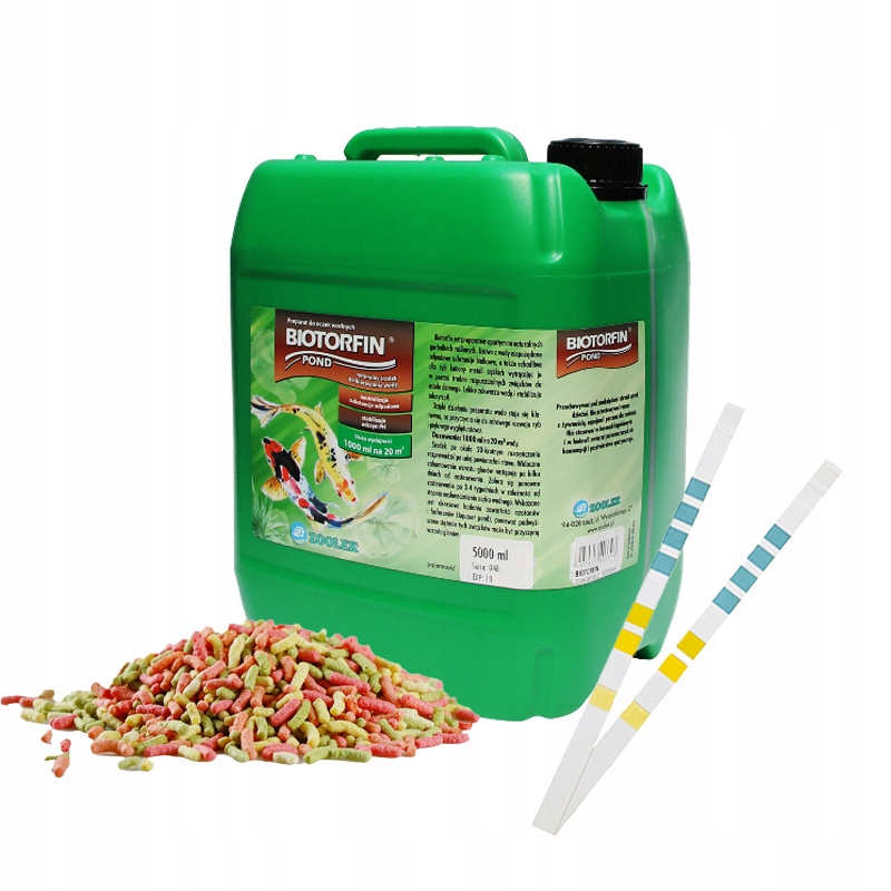 

Zoolek Biotorfin Pond 5L na 100.000L stabilizuje