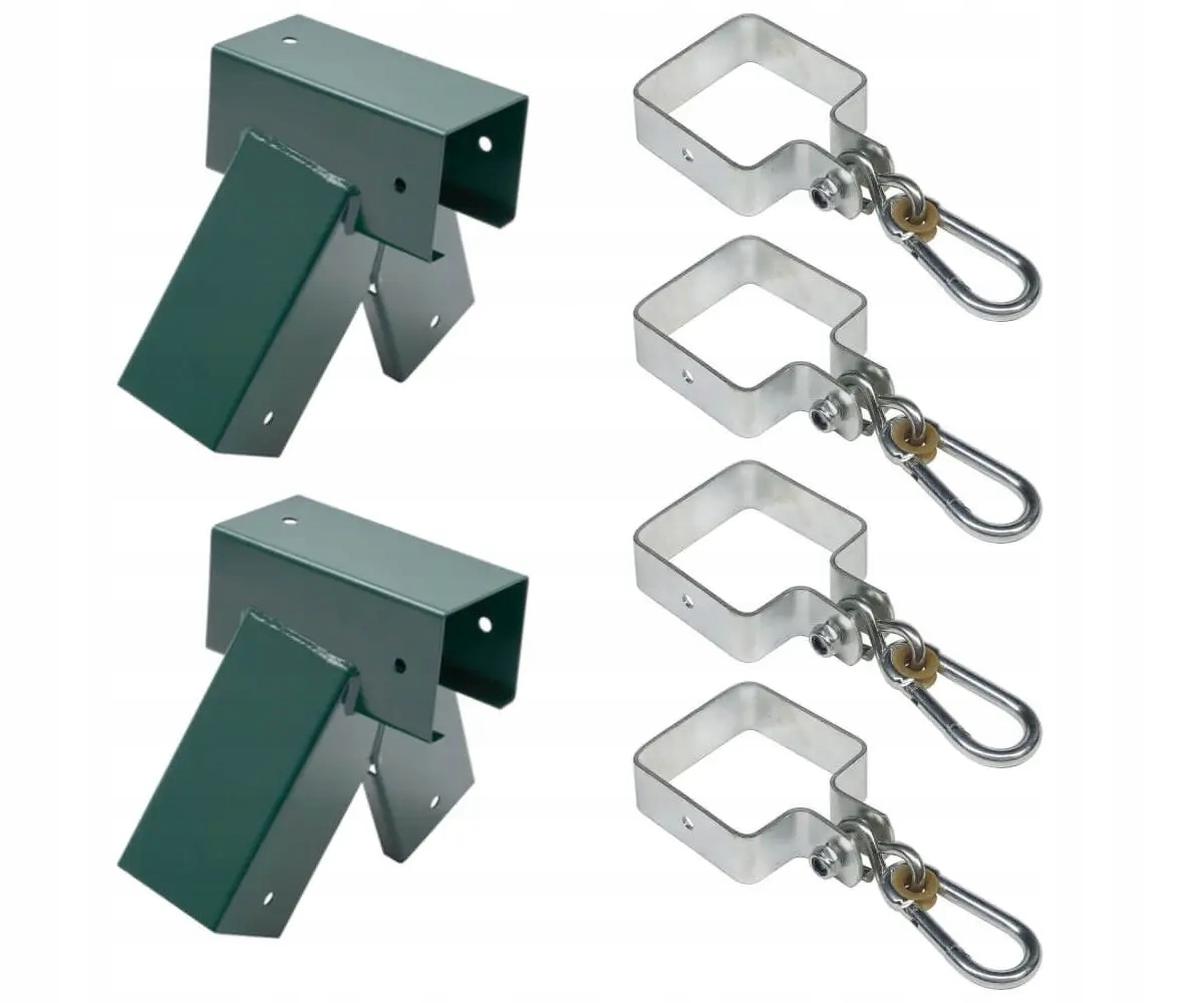 

Zestaw łączniki 90x90 obejmy 100 stopni