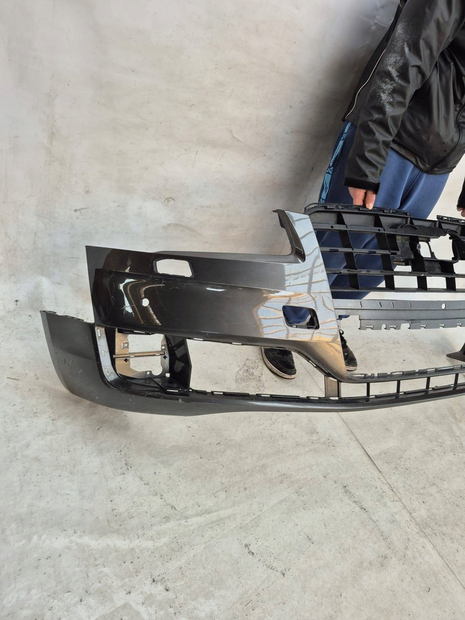 AUDI A8 D4 LIFT 13-17 bumper front front washer PDC 4H0807437F
