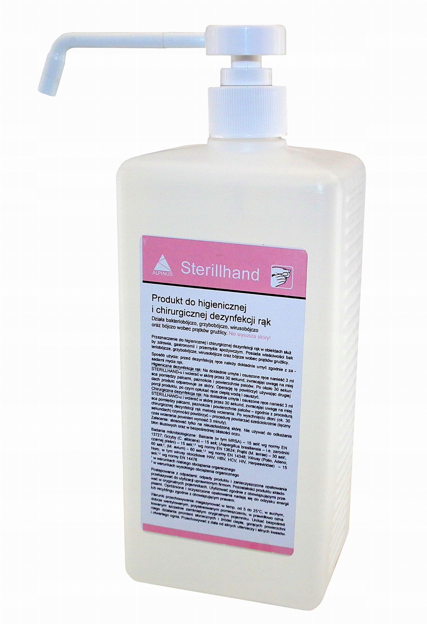 

Dezynfekcja Rąk I Skóry Żel Sterillhand 500 ml