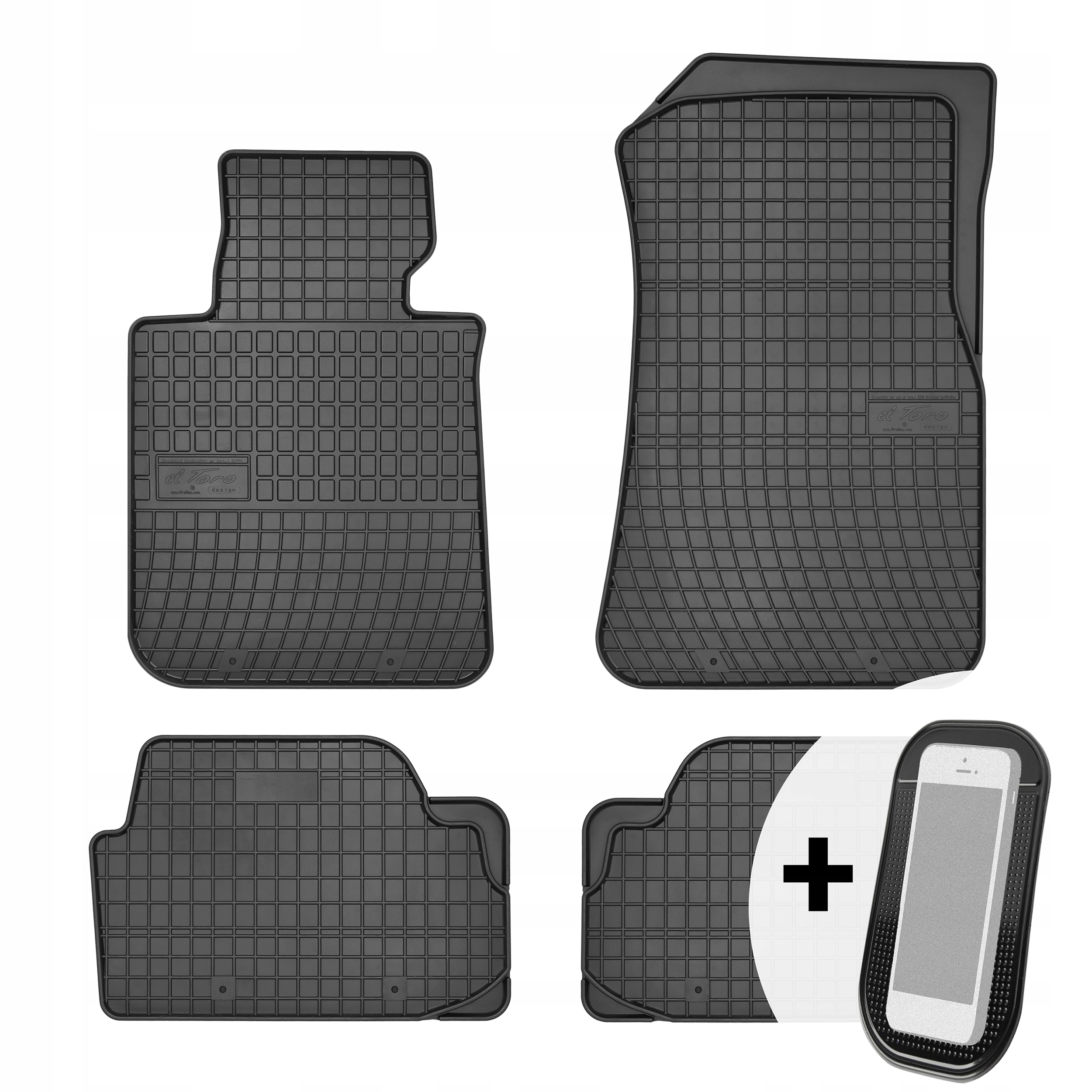 Gumové koberce pro Bmw Série 1 E82 coupe 2007-2013
