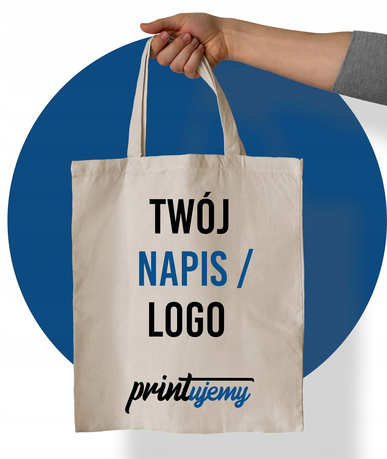 DOKTORAT torba shopper OBRONA sukces DR bawełniana Model torebka shopper