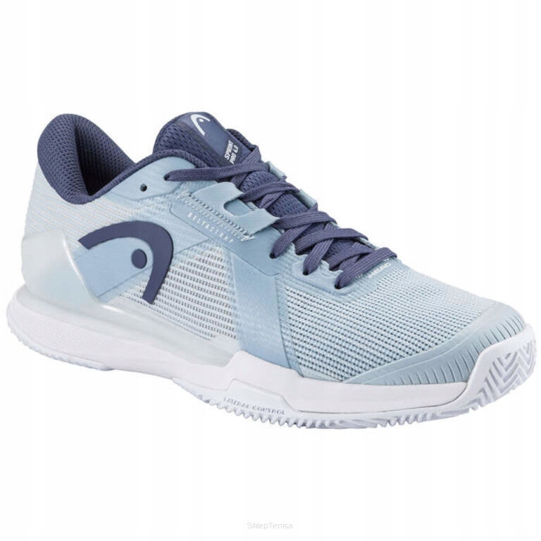 Buty tenisowe damskie Head Sprint Pro 4.0 Clay jasnoniebieskie 39