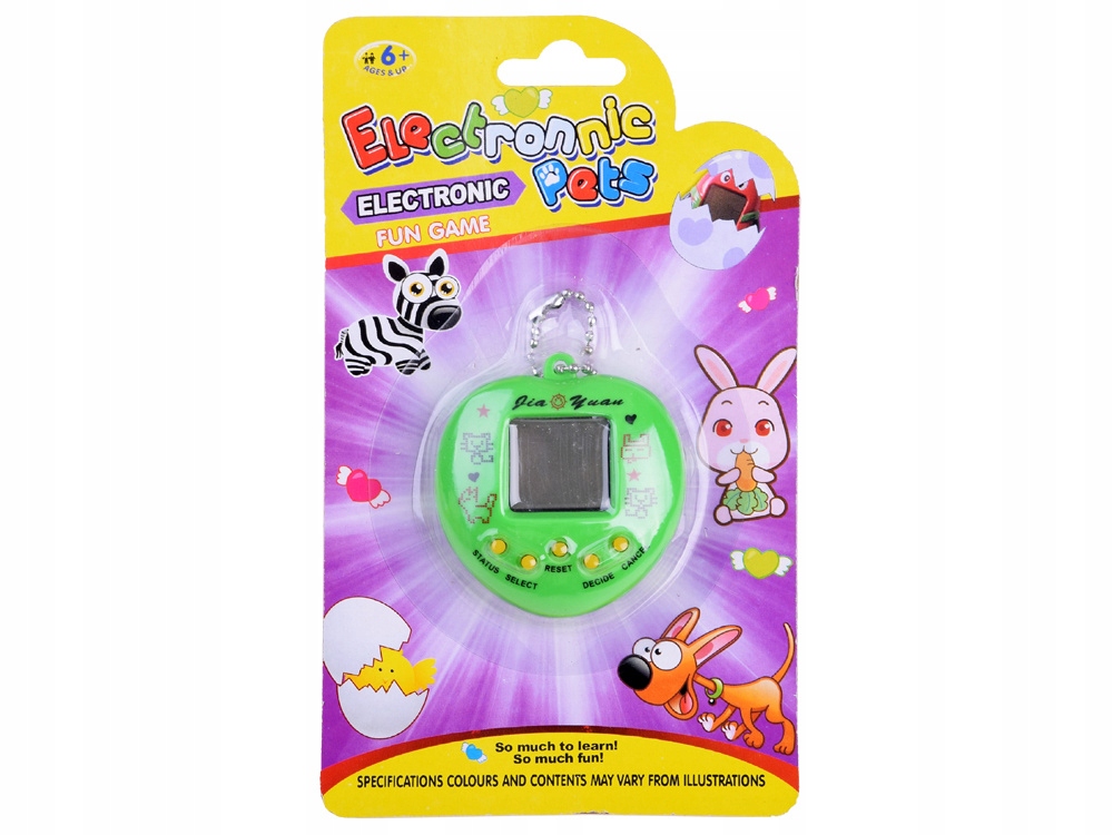 Gra elektroniczna TAMAGOCHI tamagoczi Brelok opieka nad zwierzakiem GR0212 Maksymalna liczba graczy 1
