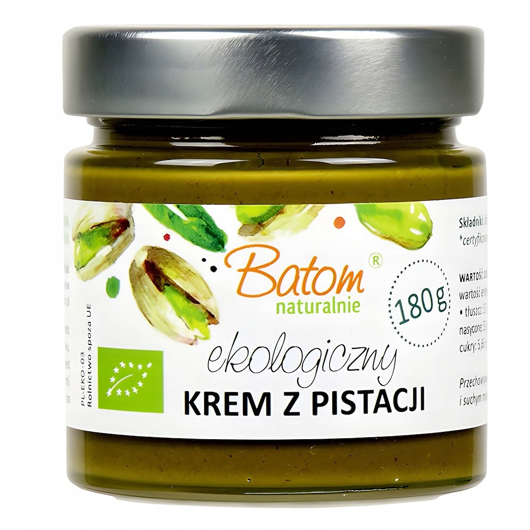 Levně Krém Z Pistácií Pražených 100 % Bio 180 g Batom