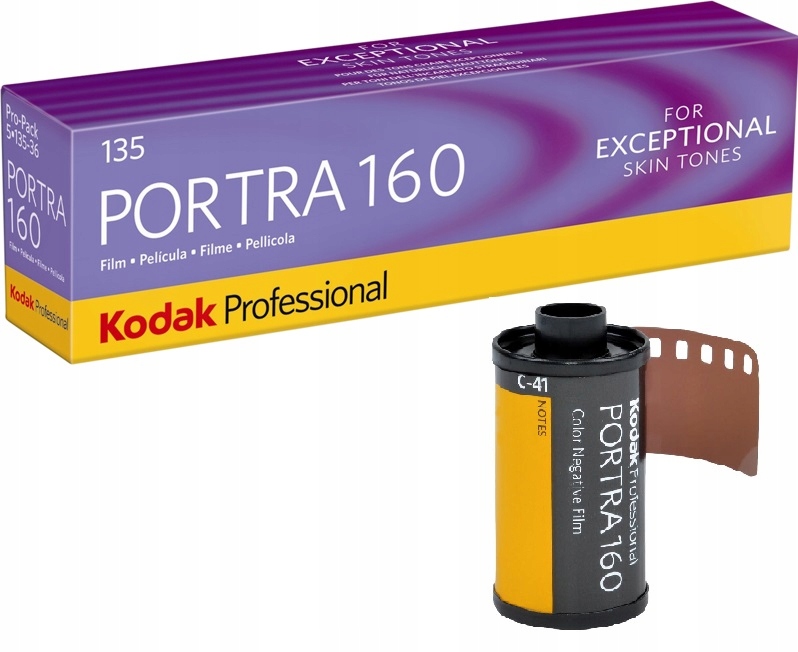 

Kodak Portra 160/36 film kolorowy typ 135 1 szt.