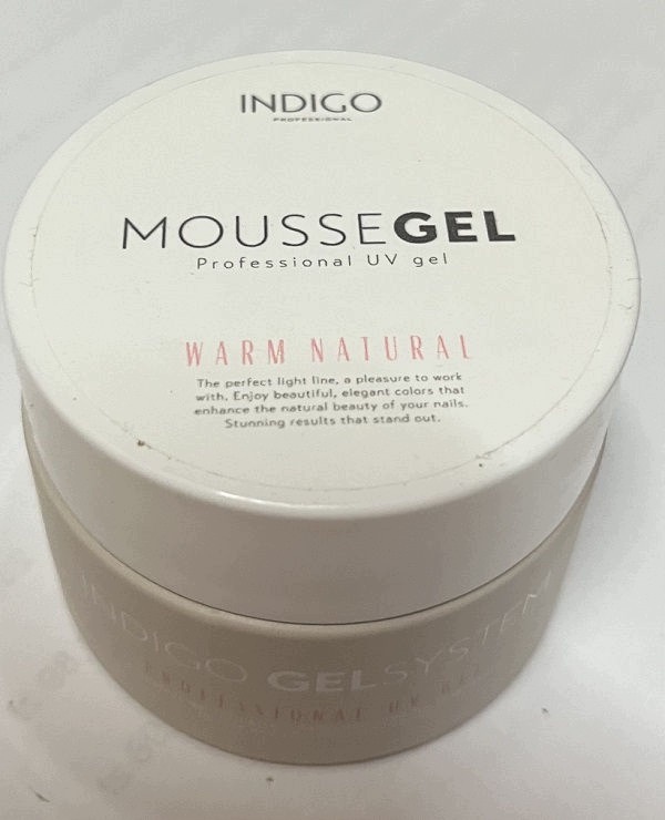 Indigo mus Mousse Gel Warm Natural żel samopoziomujący