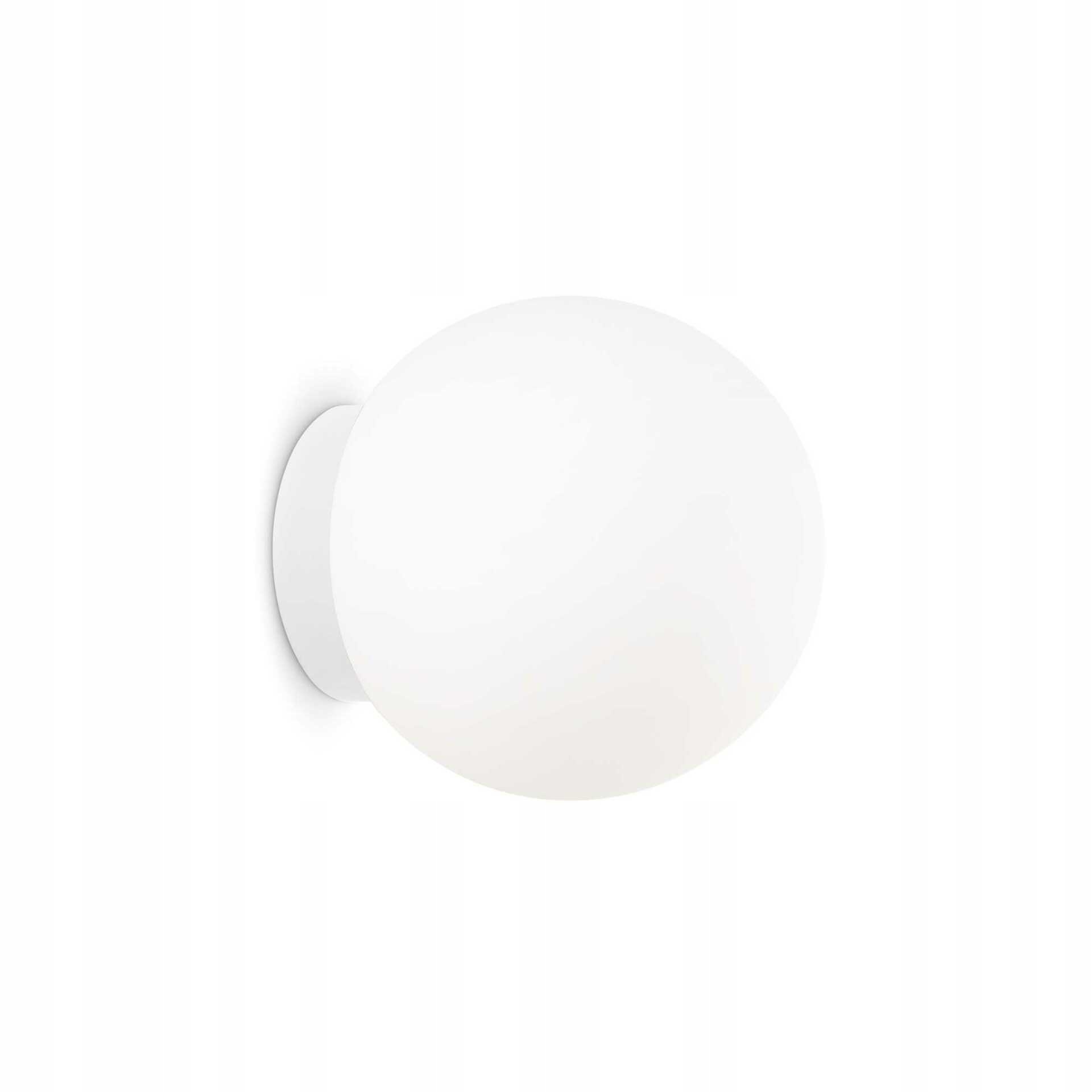 Nástenné/stropné svietidlo Ideal Lux Mapa Bianco AP1 D20 E27 biela 200mm