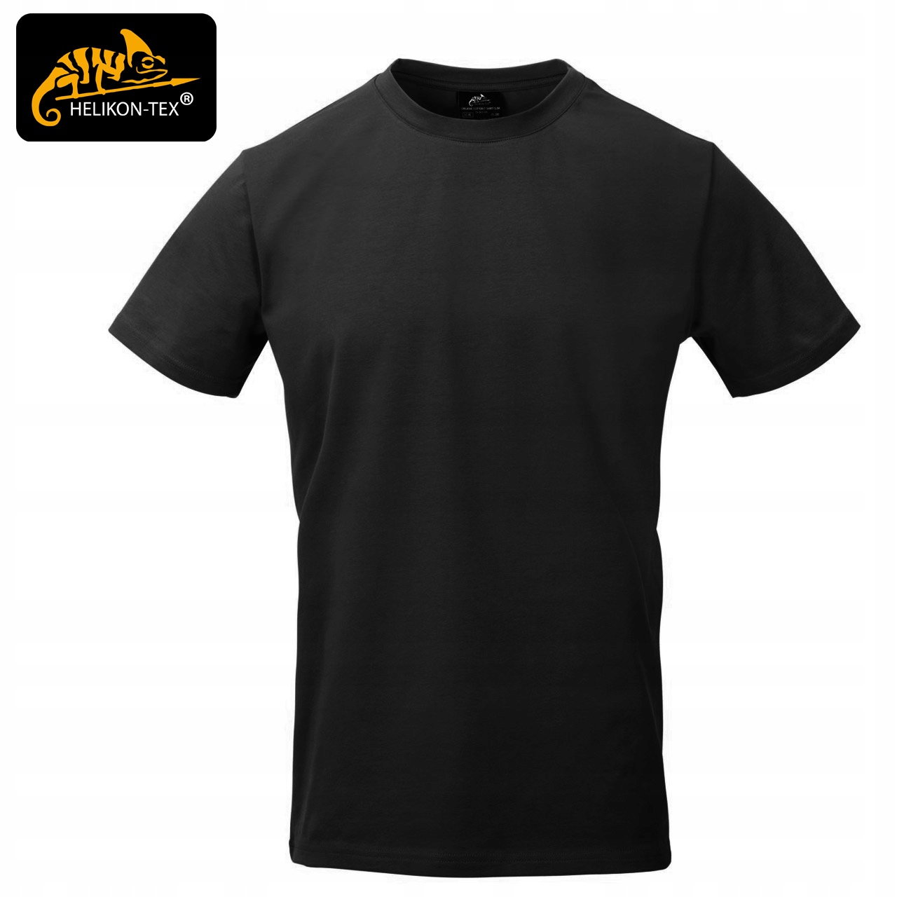 Koszulka Męska T-Shirt Helikon Bawełna Organic SLIM Sportowa Black L Kod producenta TS-OCS-OS-01-B03