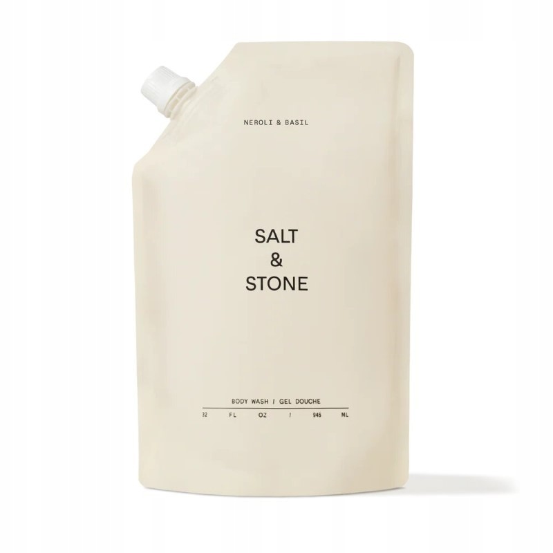 Salt & Stone Sprchový gel Body Wash Refill 946 ml neroli & basil