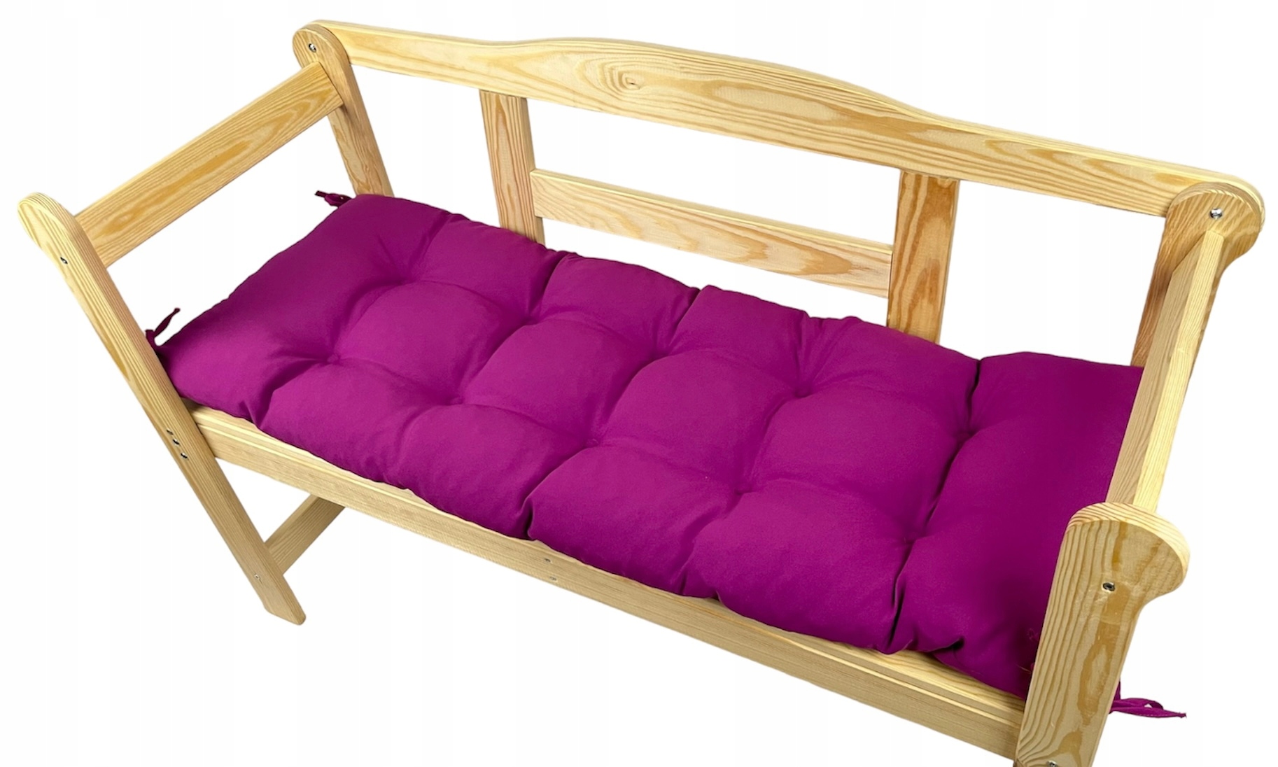 Polštáře polštáře pro zahradní nábytek na lavičku Fuksja 200 cm