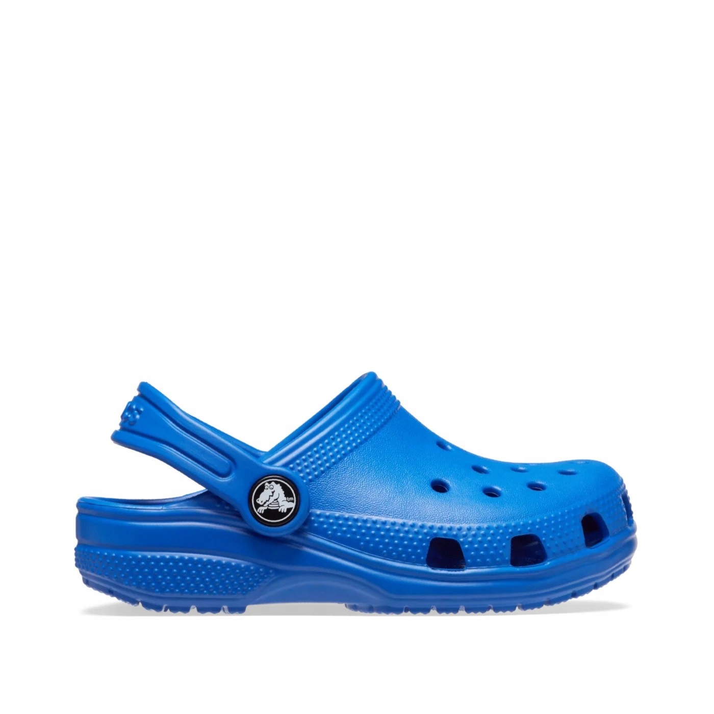 Chodaki Dziecięce Crocs Classic Clog z Paskiem Niebieskie Rozmiar 23.5