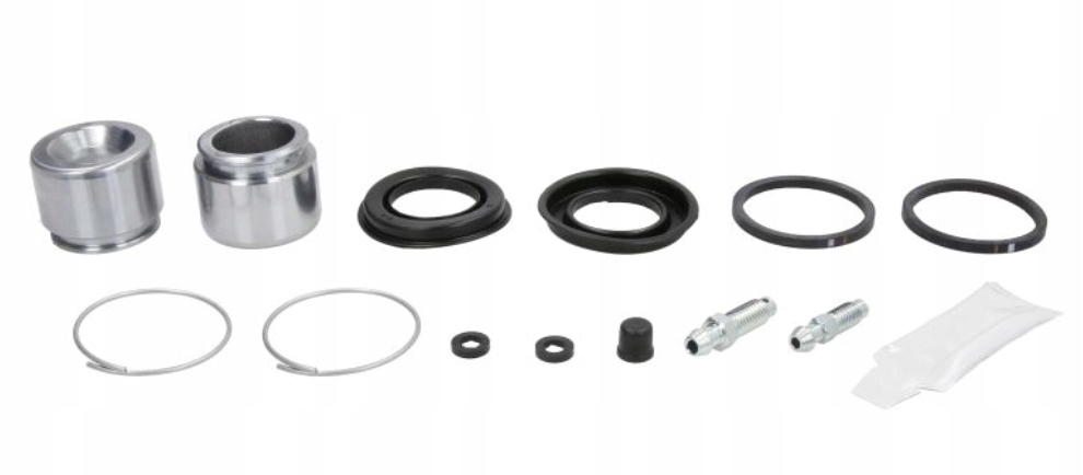 ZESTAW ZACISK HAMULEC REPERATURKA + TŁOCZEK W114 W115 R107 W123 W116 W113