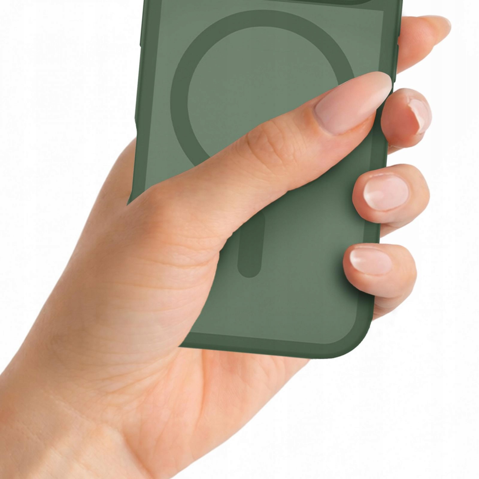 Apple Iphone 15 Pro Max 3MK Misty Magcase Green