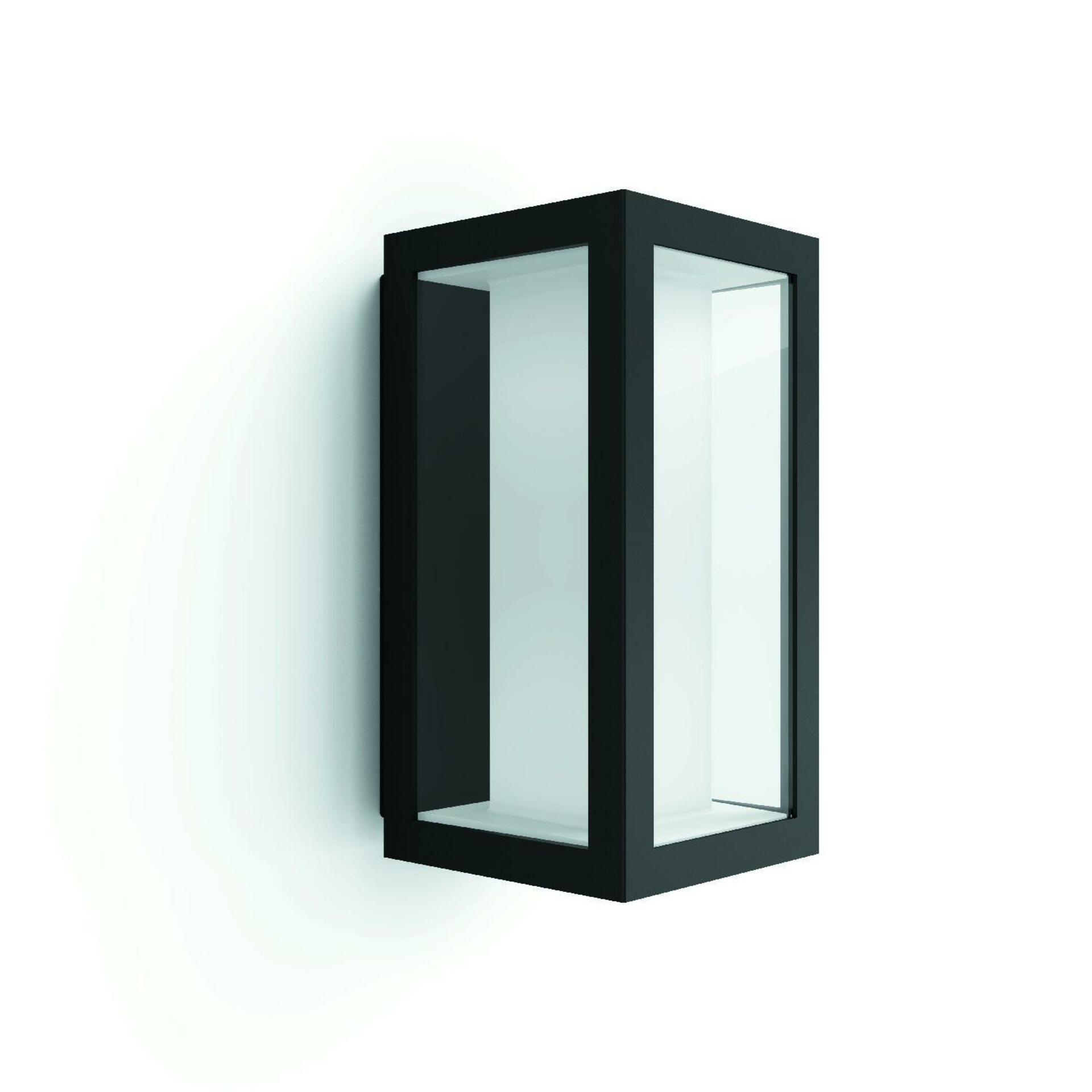 Philips Hue Impress 17429/30/P7 vonkajšie Rgb Led nástenné svietidlo čierne 8W