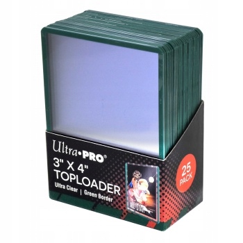 

Toploader Regular Green 3x4 25 szt. Ultra Pro
