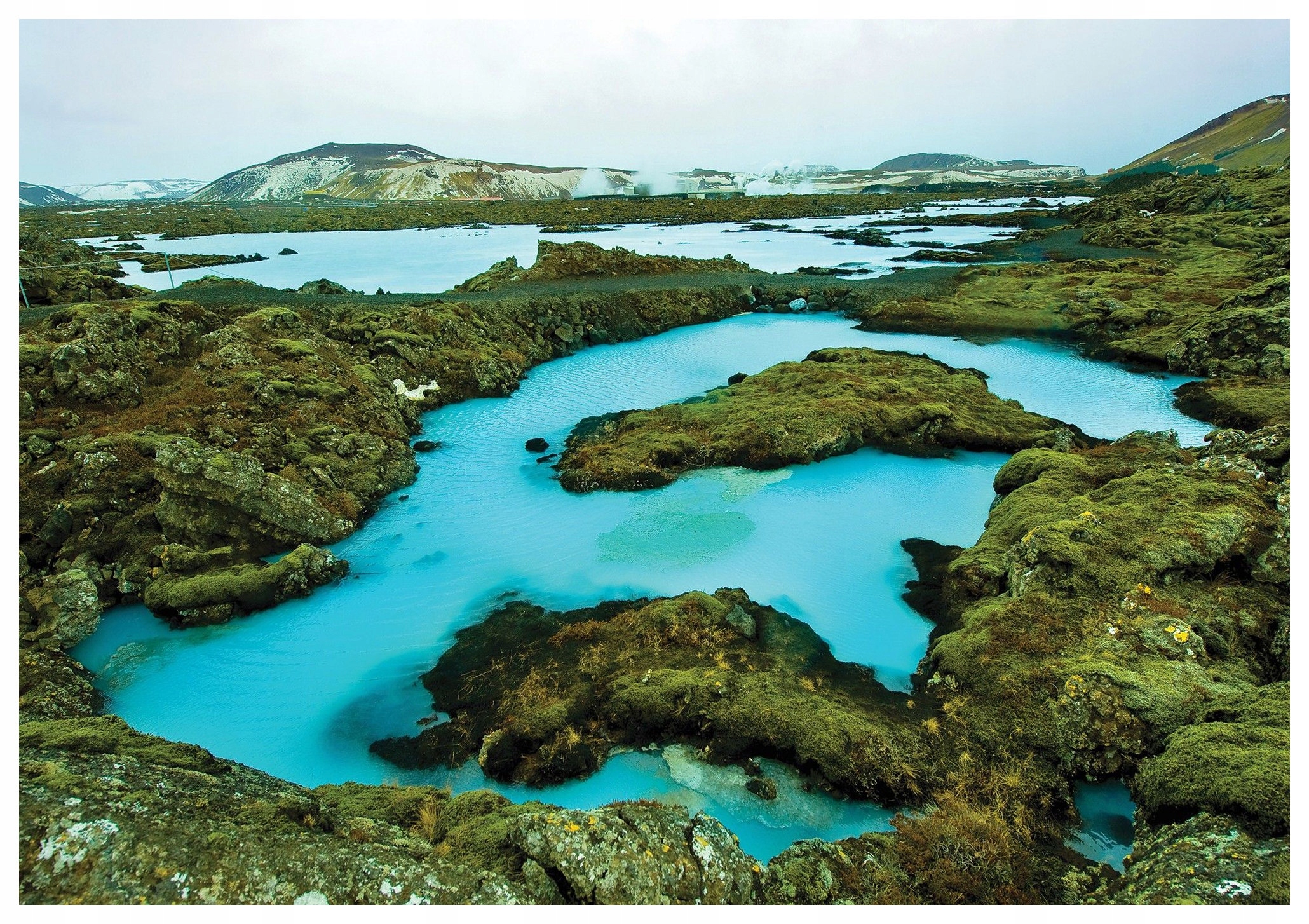 Fototapeta Island Laguna Modrá krajina do ložnice 208x146 lepidlo