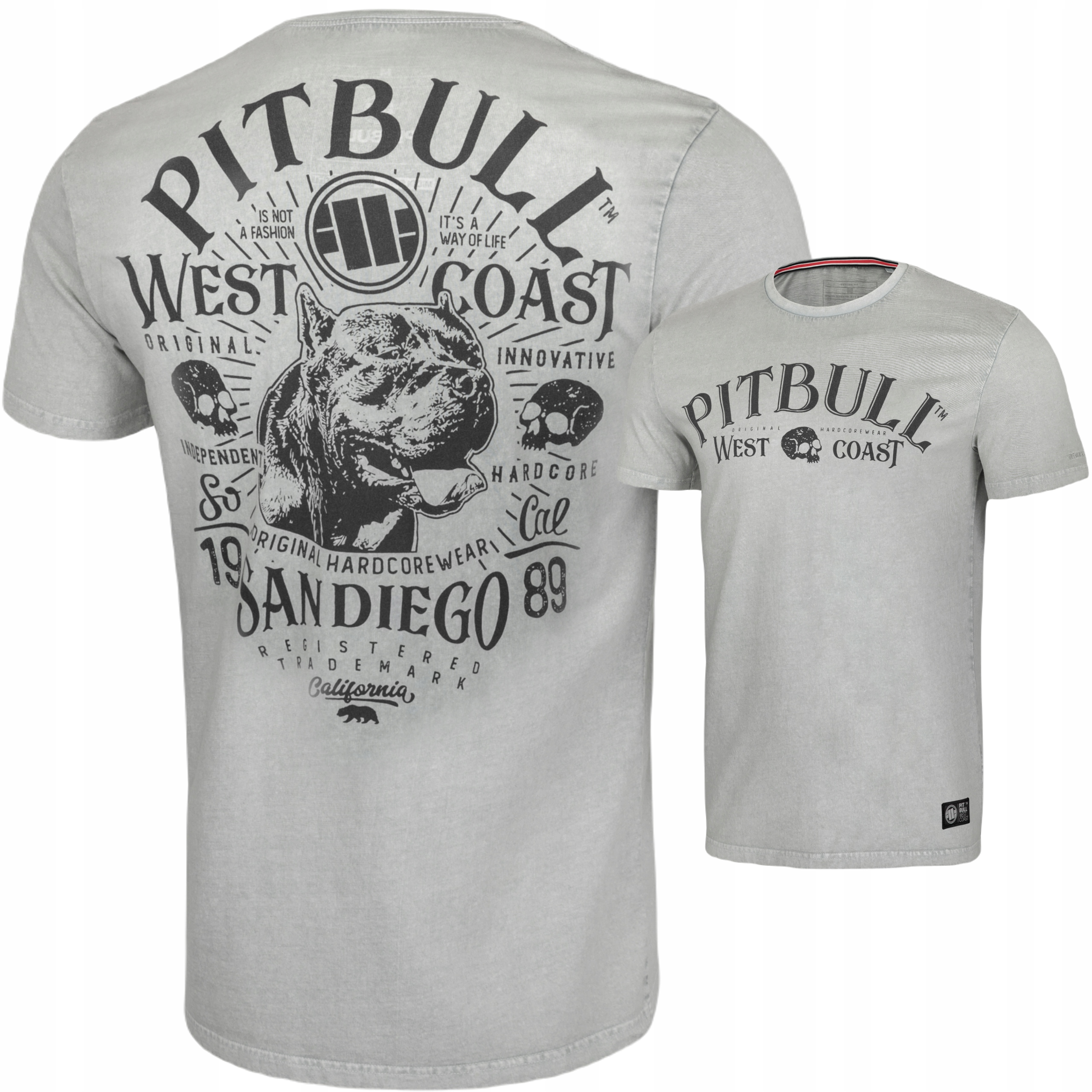 

Koszulka Pit Bull San Diego Vintage Męska Klasyk L