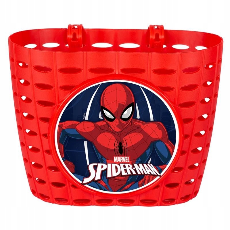 Koszyk na kierownicę dziecięcy plast. Marvel Spiderman