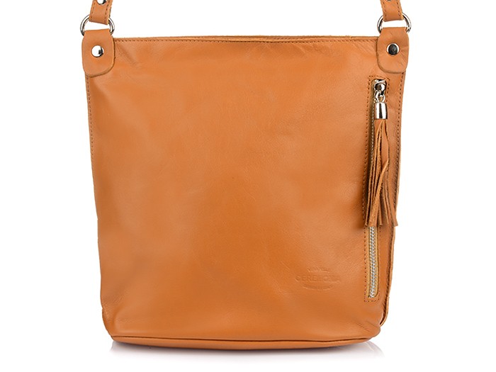 

Torebka listonoszka Skórzana damska mała włoska