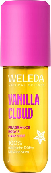 Vonná mlha na tělo a vlasy s aloe vera Vanilla Cloud