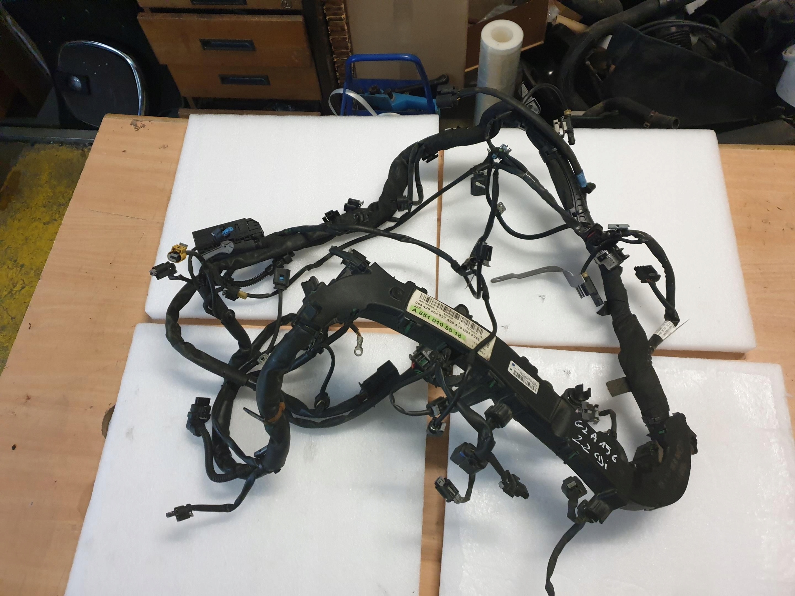 bundle motor wiring MERCEDES GLA 156 220 CDI CLA